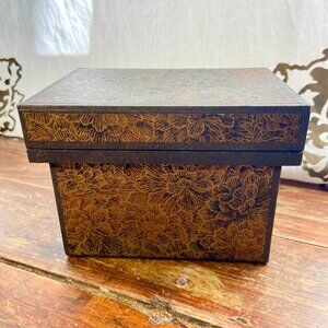 Washi Box Jan McGregor Studios Handcrafted In Japan Tea Recipe PNW Artist